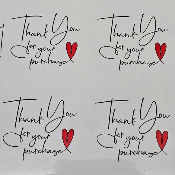 Thank You Reseller Business Appreciation Stickers Pick Your Favorite Ones New - Picture 9 of 16